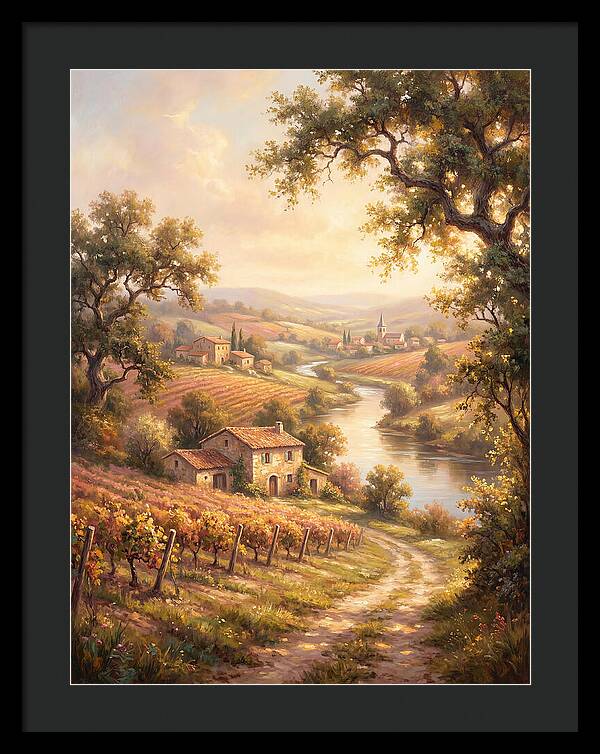 French Countryside Scene