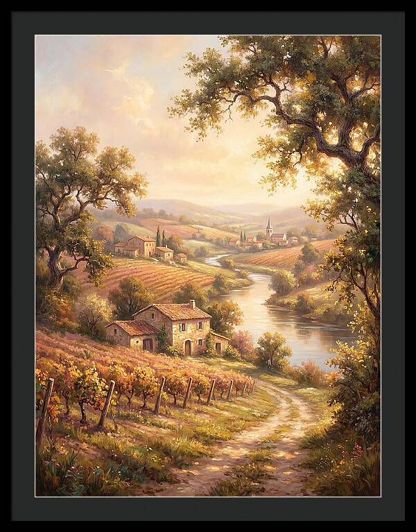 French Countryside Scene