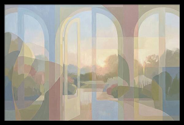 French Doors Opening To Garden Terrace