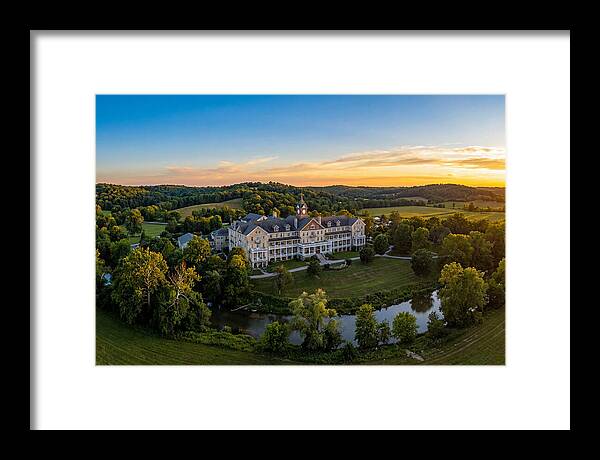 French Lick Resort At Sunset