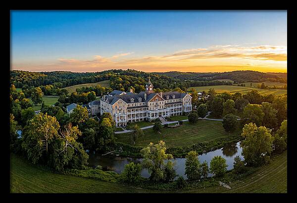 French Lick Resort At Sunset