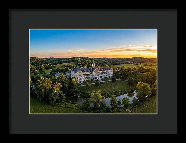 French Lick Resort At Sunset