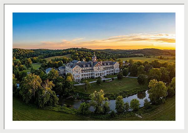 French Lick Resort At Sunset