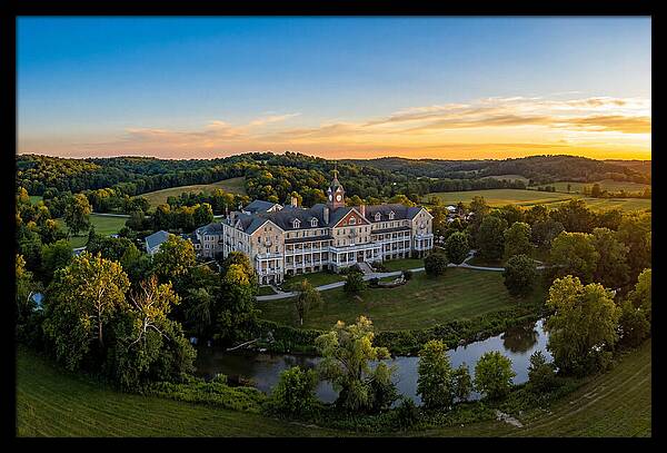 French Lick Resort At Sunset