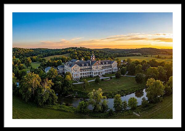 French Lick Resort At Sunset