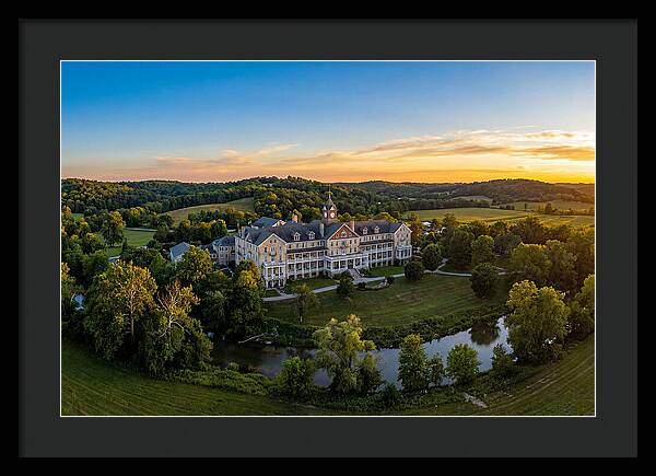 French Lick Resort At Sunset