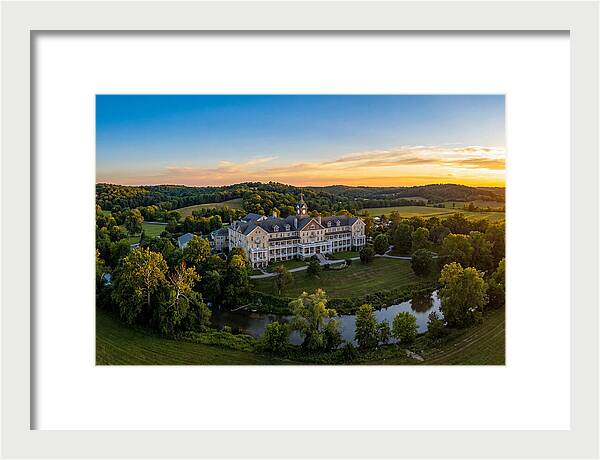 French Lick Resort At Sunset