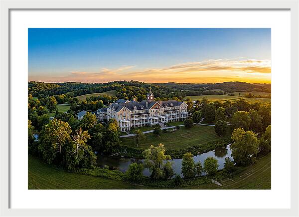French Lick Resort At Sunset