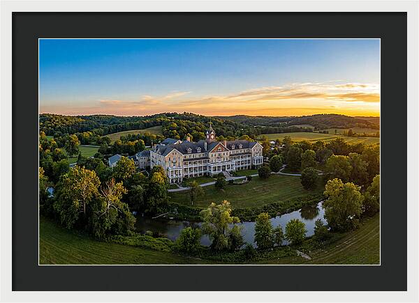 French Lick Resort At Sunset