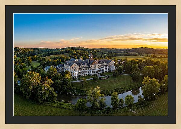 French Lick Resort At Sunset