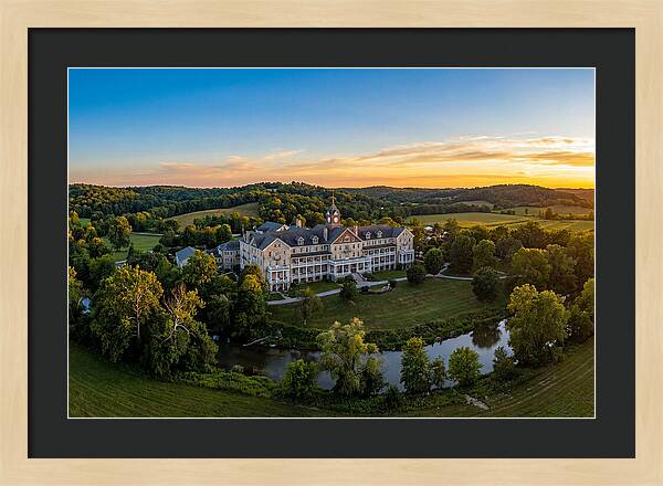 French Lick Resort At Sunset