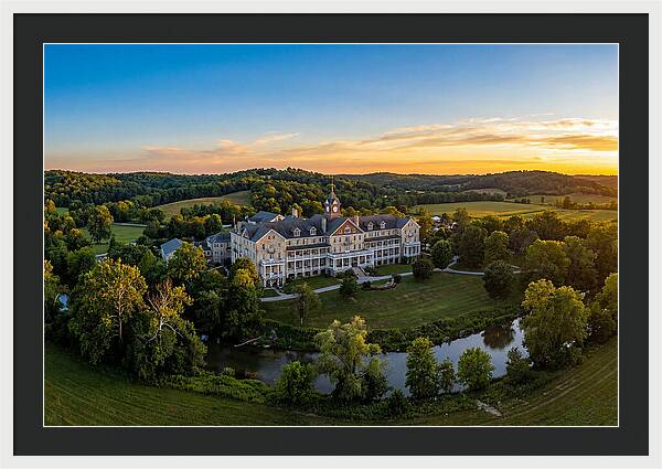 French Lick Resort At Sunset