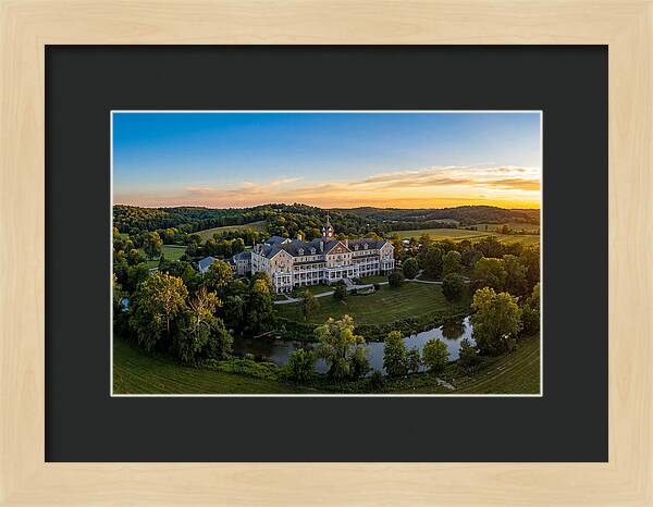 French Lick Resort At Sunset