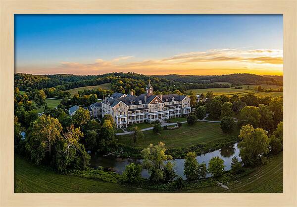 French Lick Resort At Sunset