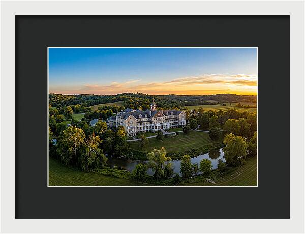 French Lick Resort At Sunset