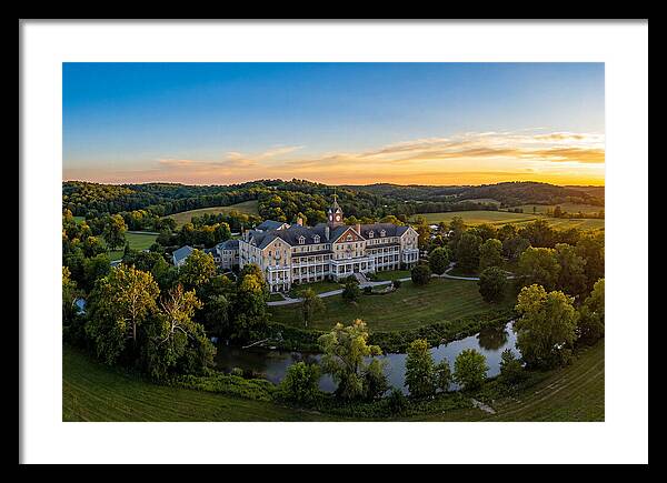 French Lick Resort At Sunset