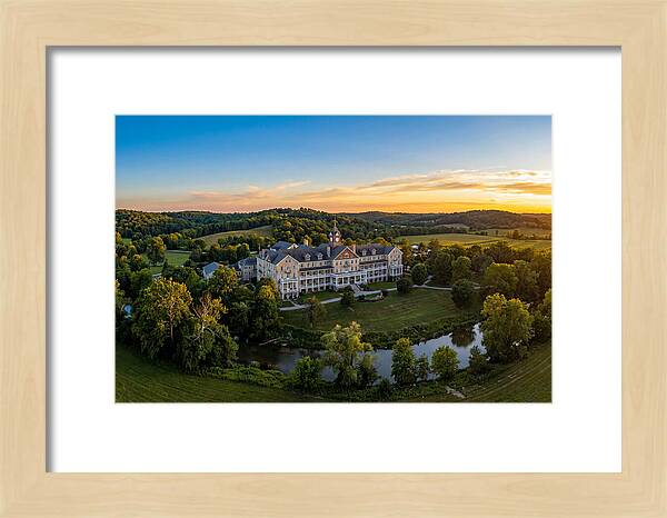 French Lick Resort At Sunset