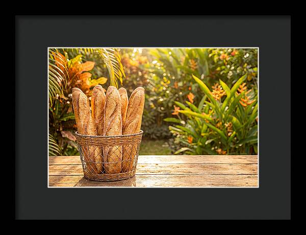Fresh Baked Baguettes In Nature