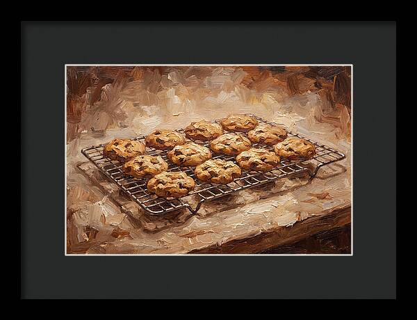 Fresh Baked Cookies Cooling