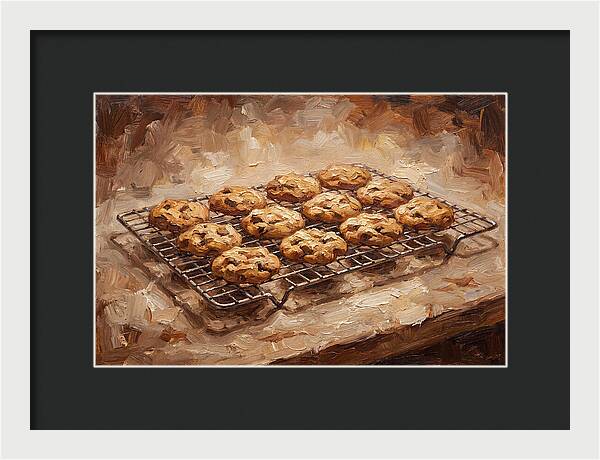 Fresh Baked Cookies Cooling
