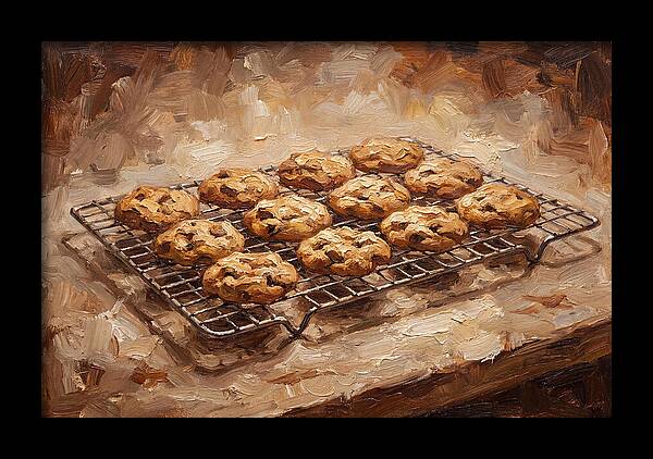 Fresh Baked Cookies Cooling
