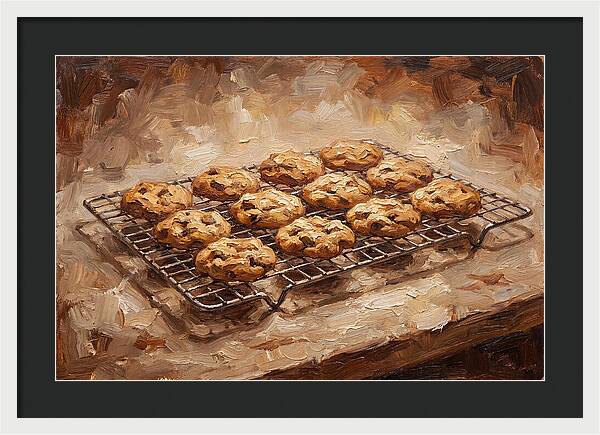 Fresh Baked Cookies Cooling