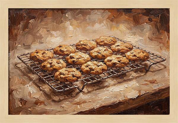 Fresh Baked Cookies Cooling