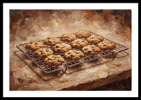 Fresh Baked Cookies Cooling