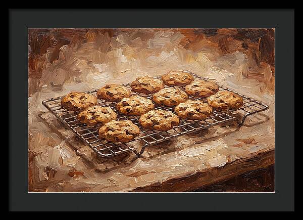 Fresh Baked Cookies Cooling