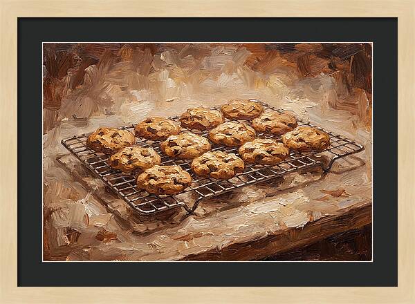 Fresh Baked Cookies Cooling