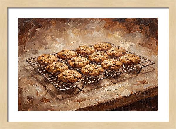 Fresh Baked Cookies Cooling