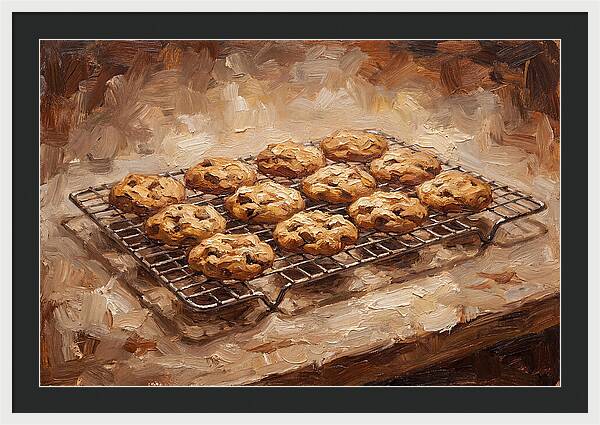 Fresh Baked Cookies Cooling