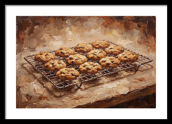 Fresh Baked Cookies Cooling