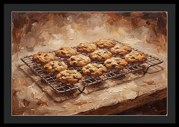 Fresh Baked Cookies Cooling