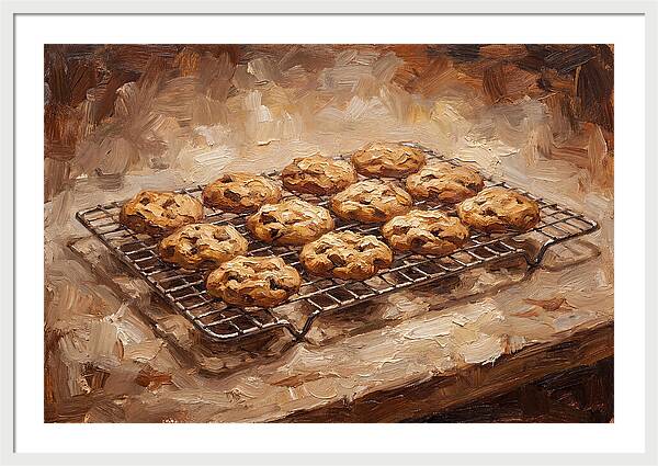 Fresh Baked Cookies Cooling