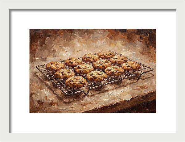 Fresh Baked Cookies Cooling