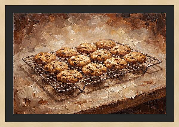 Fresh Baked Cookies Cooling