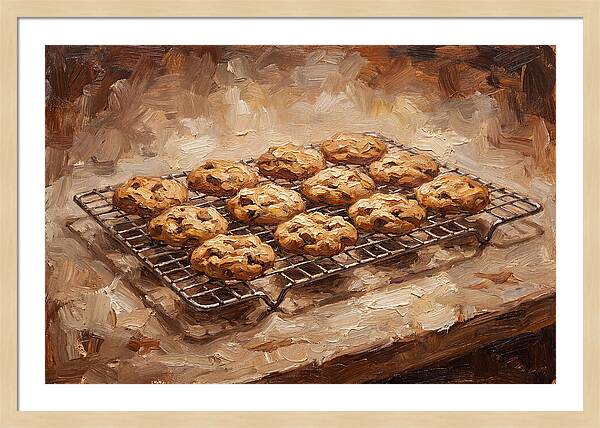Fresh Baked Cookies Cooling