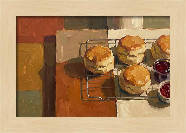 Fresh Baked Scones Cooling