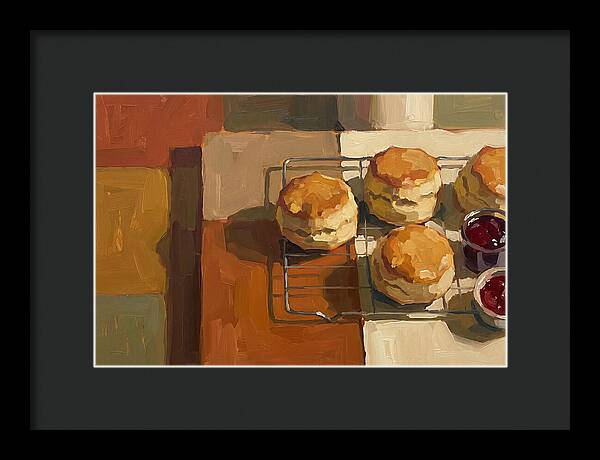 Fresh Baked Scones Cooling