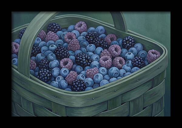 Fresh Berries In A Basket
