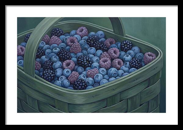 Fresh Berries In A Basket