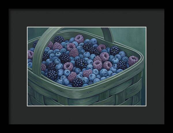 Fresh Berries In A Basket