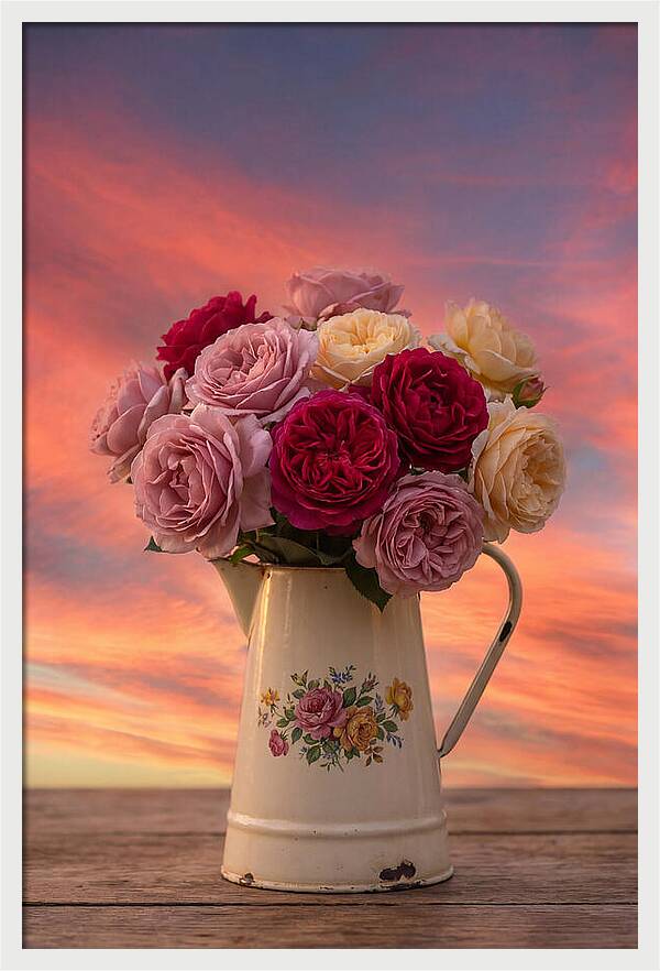 Fresh Cut Garden Roses
