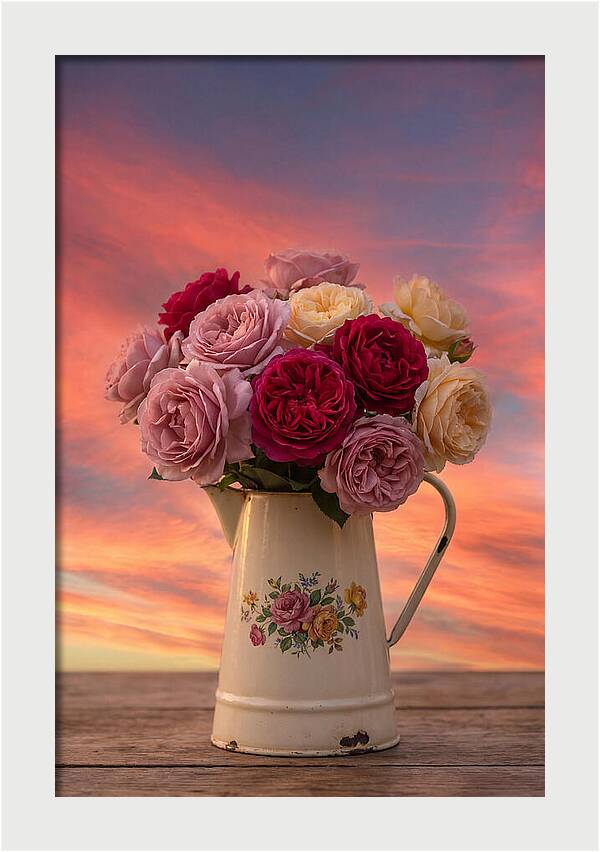 Fresh Cut Garden Roses