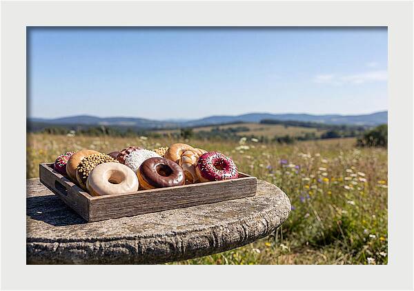 Fresh Donuts Under The Sun