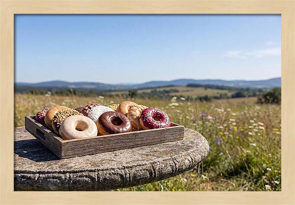 Fresh Donuts Under The Sun