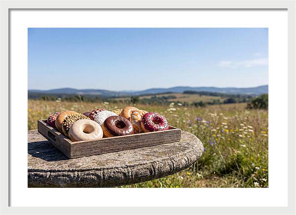 Fresh Donuts Under The Sun