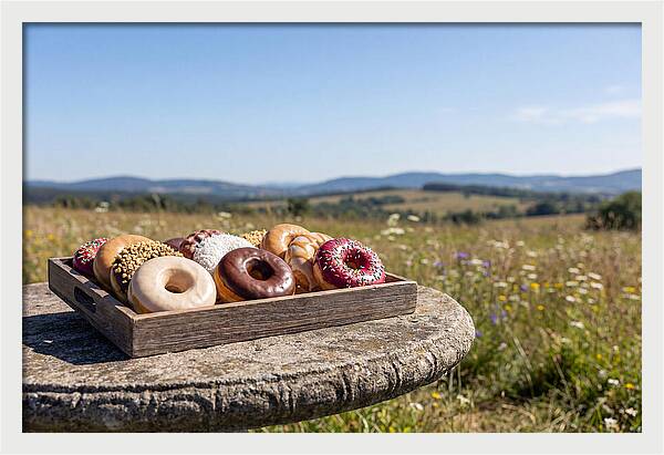 Fresh Donuts Under The Sun