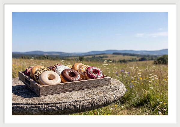 Fresh Donuts Under The Sun